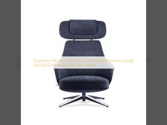 Ergonomic Recliner Chair Fabric Upholstered Modern Lounge Seating Comfortable High Back DOHA