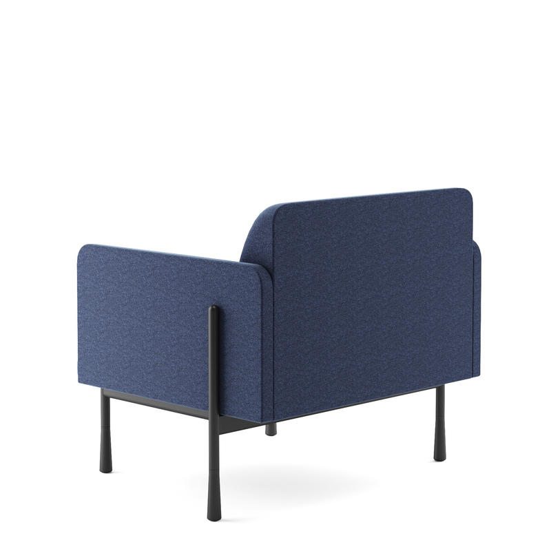 Modern Design Single Seater Sofa For Office , Cozy Fabric Single Sofa Armchair